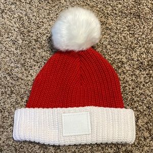 Love Your Melon Santa Pom Beanie Red&White